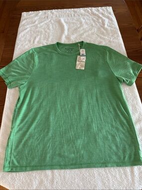 Tommy Bahama Green Short Sleeve Crew Neck Tee